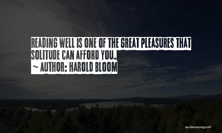 Harold Bloom Quotes 1000817