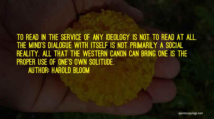 Harold Bloom Quotes 1197878