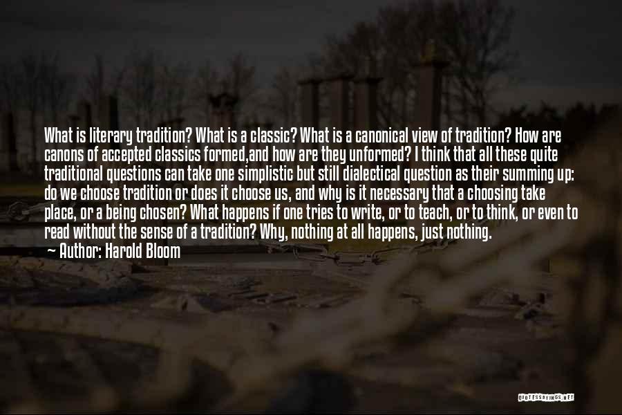 Harold Bloom Quotes 1234031