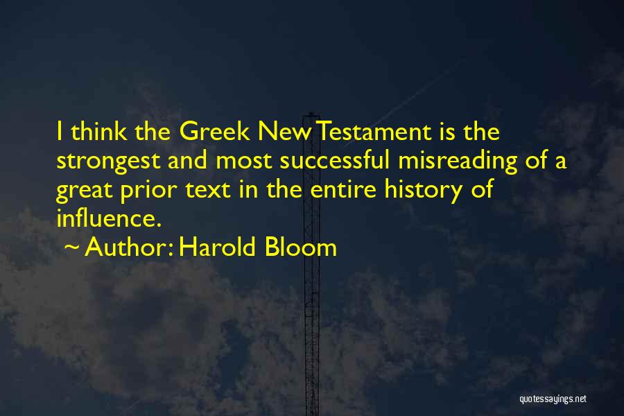 Harold Bloom Quotes 1259506