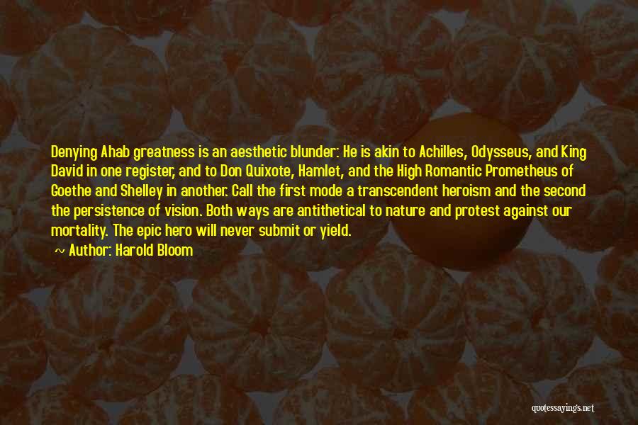 Harold Bloom Quotes 150910