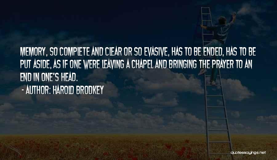 Harold Brodkey Quotes 1261892