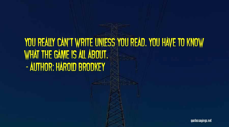 Harold Brodkey Quotes 2156487