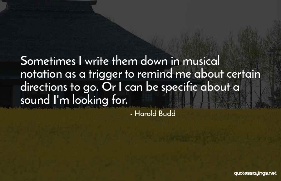 Harold Budd Quotes 2176225