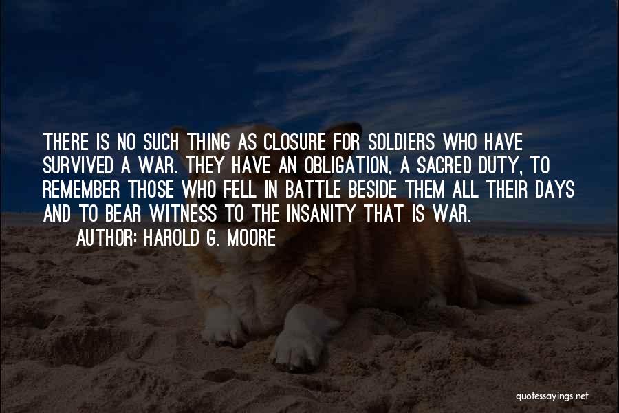 Harold G. Moore Quotes 142231 Harold G. Moore Quotes 142231