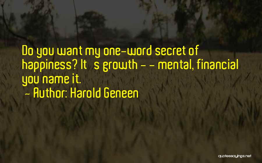 Harold Geneen Quotes 1024824