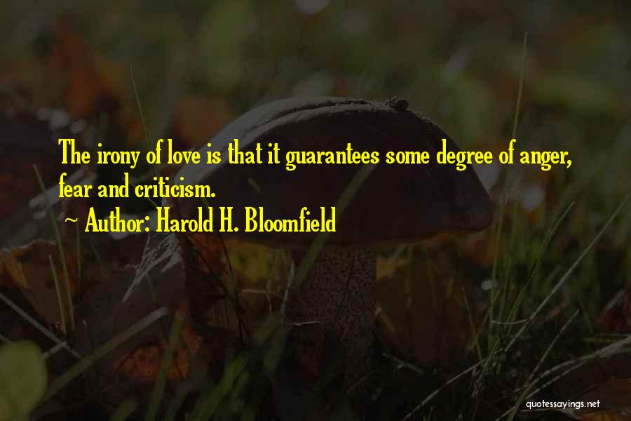 Harold H. Bloomfield Quotes 1044297