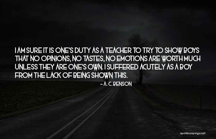 Harold Hulbert Quotes By A. C. Benson Harold Hulbert Quotes By A. C. Benson