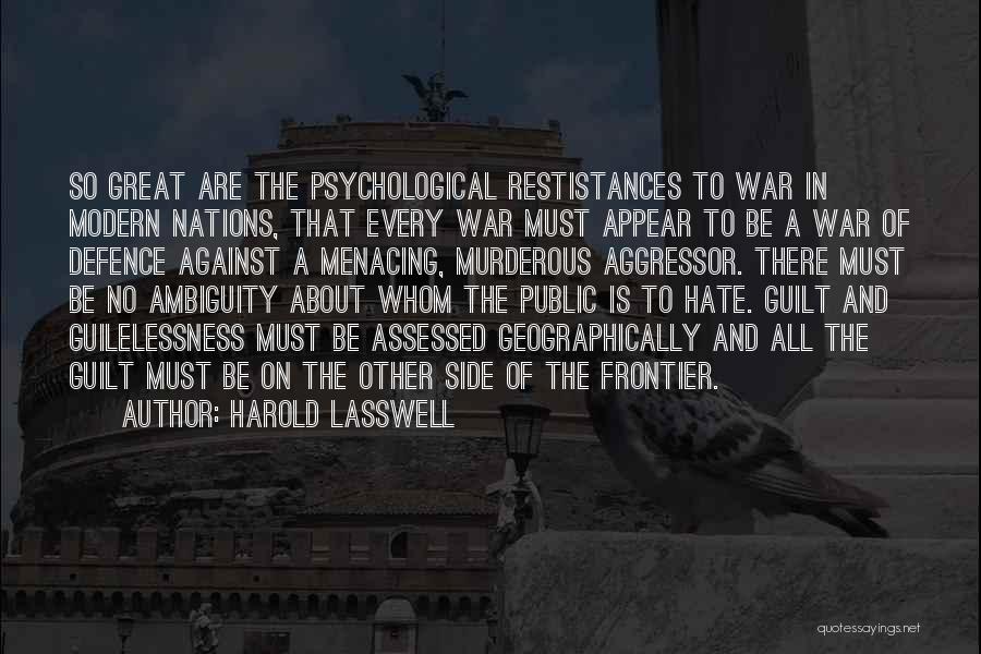 Harold Lasswell Quotes 681293