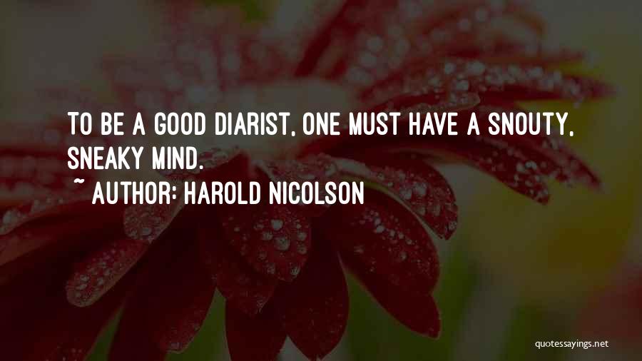 Harold Nicolson Quotes 1362984