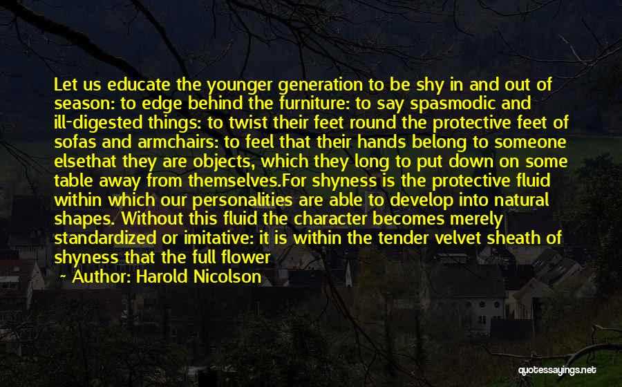 Harold Nicolson Quotes 221547