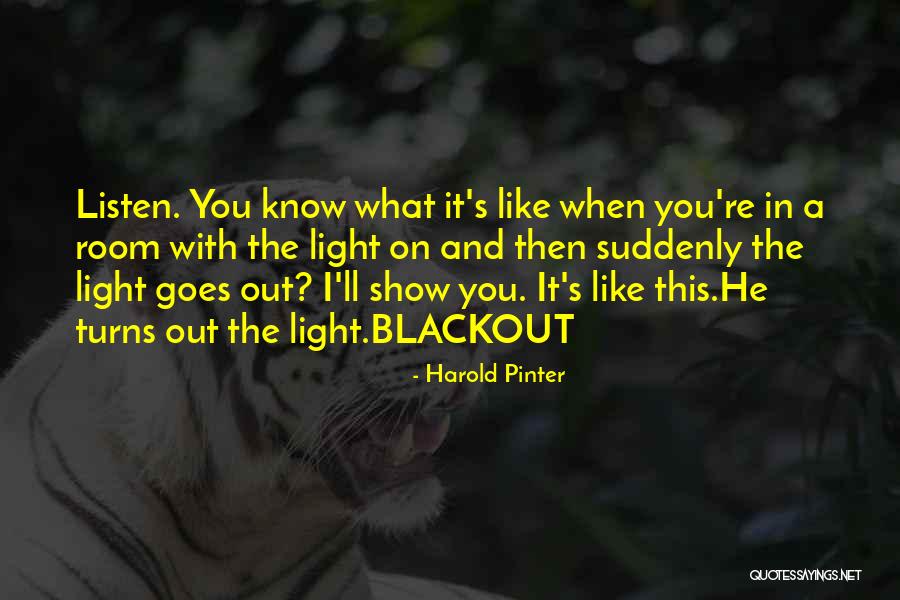 Harold Pinter Quotes 1758519 Harold Pinter Quotes 1758519