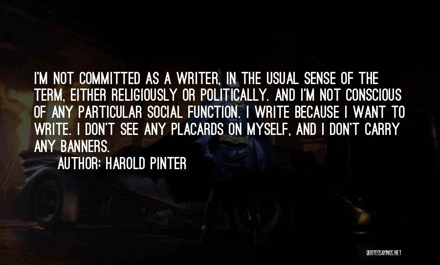 Harold Pinter Quotes 2210276