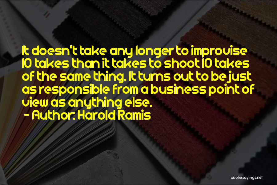 Harold Ramis Quotes 1142150