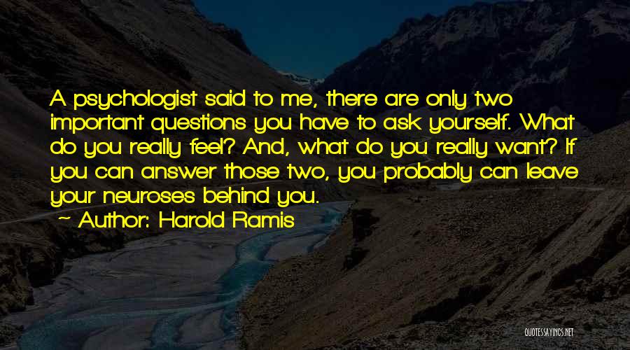 Harold Ramis Quotes 2134202