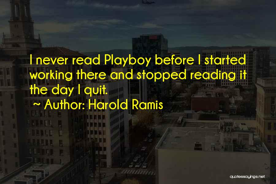 Harold Ramis Quotes 94596
