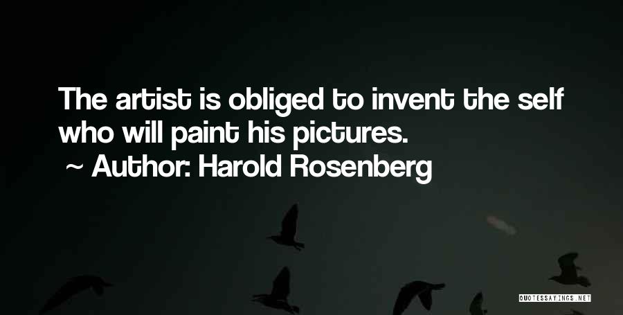 Harold Rosenberg Quotes 1248884