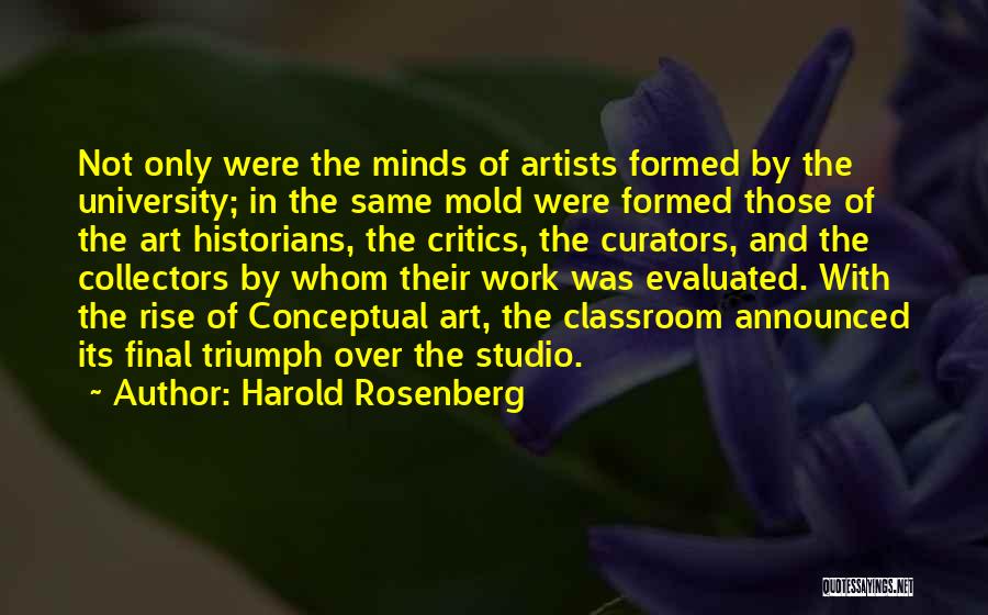 Harold Rosenberg Quotes 414143