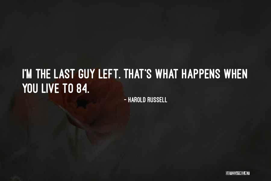 Harold Russell Quotes 732093