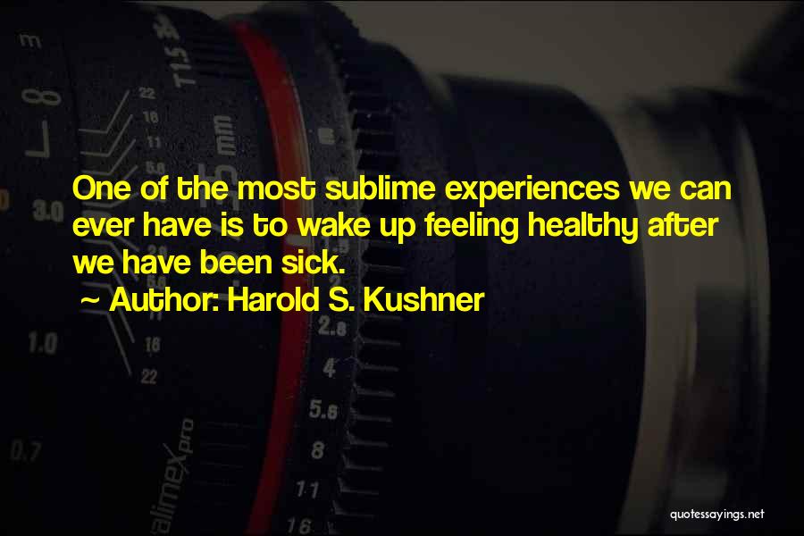 Harold S. Kushner Quotes 1201384