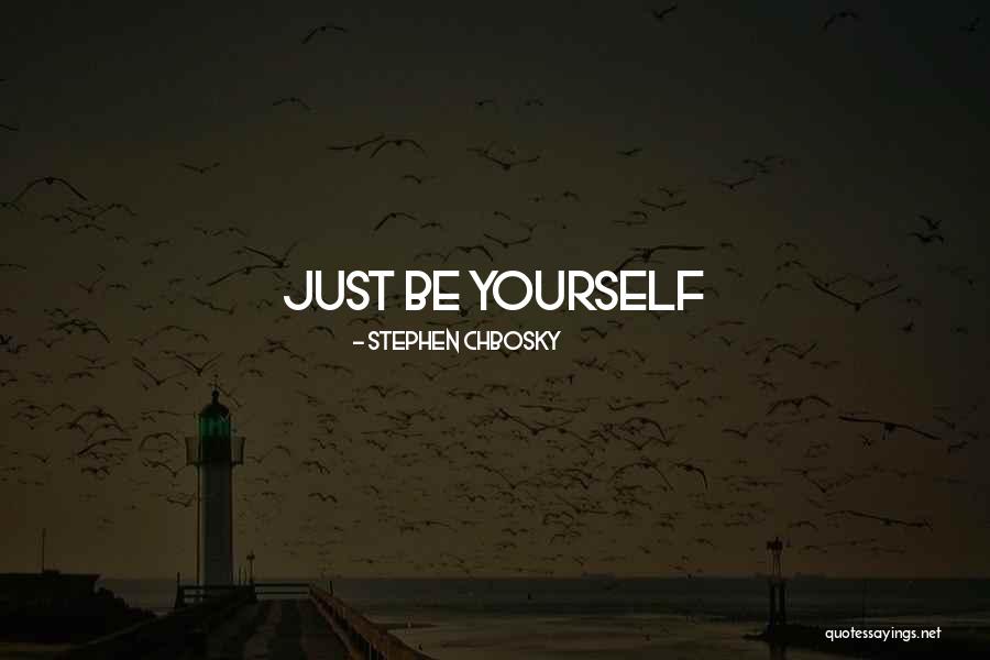 Harold Schafer Quotes By Stephen Chbosky