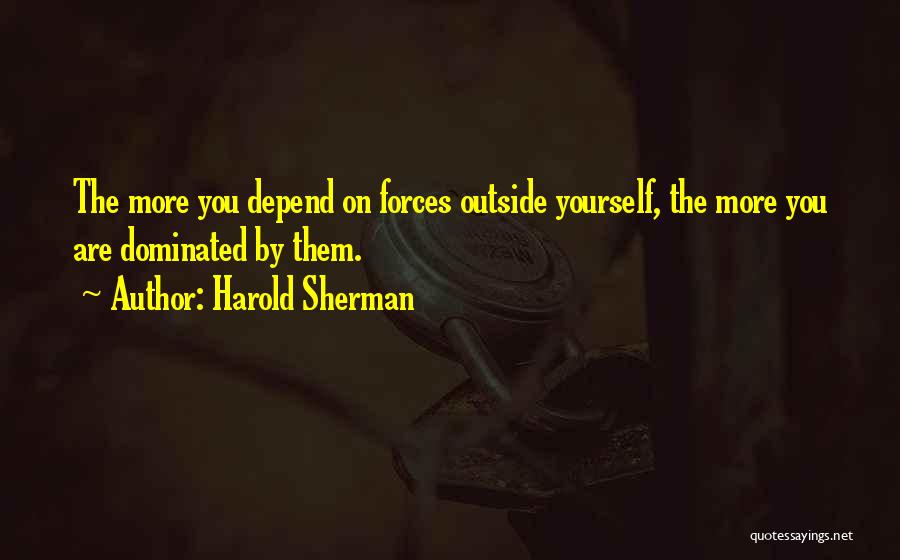 Harold Sherman Quotes 1773901
