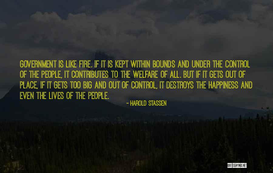 Harold Stassen Quotes 880811