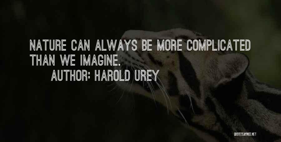 Harold Urey Quotes 1869612