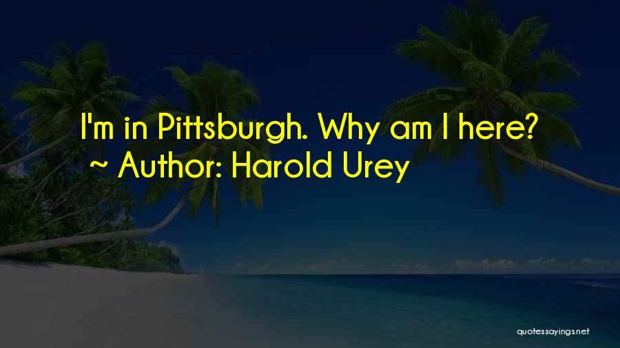 Harold Urey Quotes 1924661