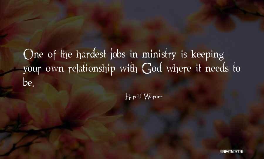 Harold Warner Quotes 2210071