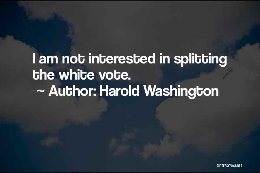 Harold Washington Quotes 1335324