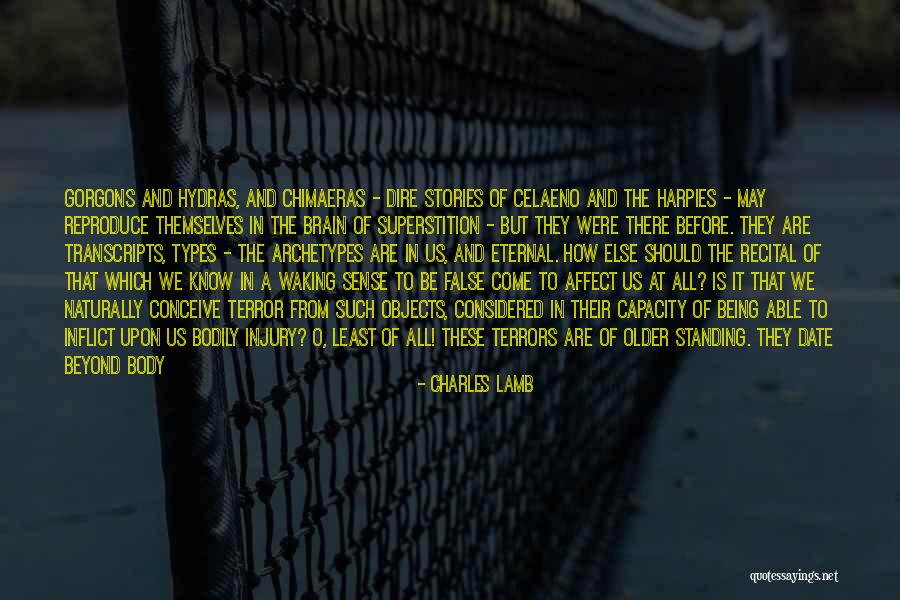 Harpies Quotes By Charles Lamb Harpies Quotes By Charles Lamb