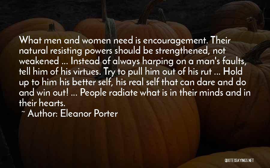 Harping Quotes By Eleanor Porter