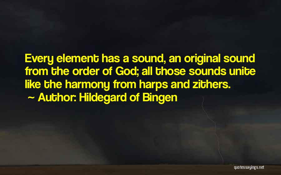 Harps Quotes By Hildegard Of Bingen