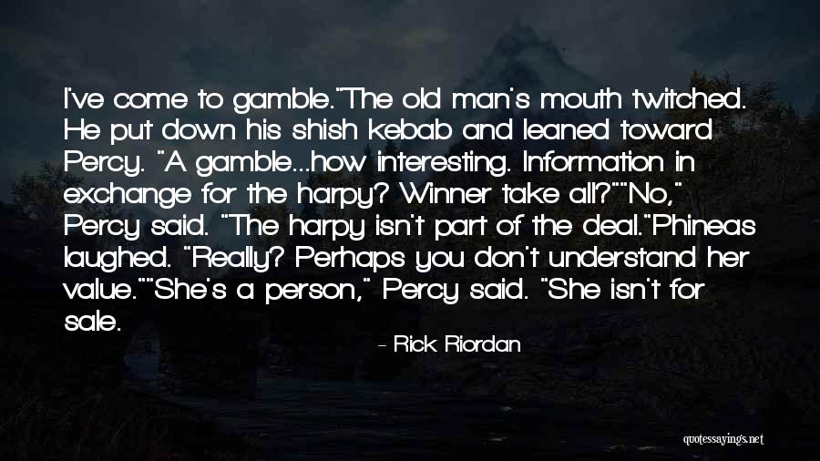 Harpy Quotes By Rick Riordan