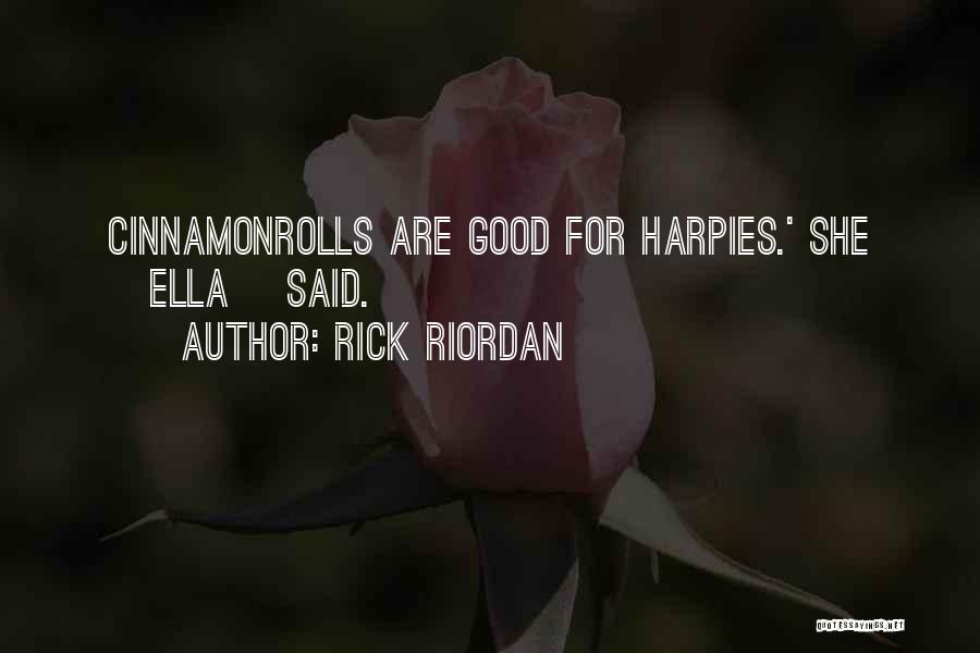 Harpy Quotes By Rick Riordan