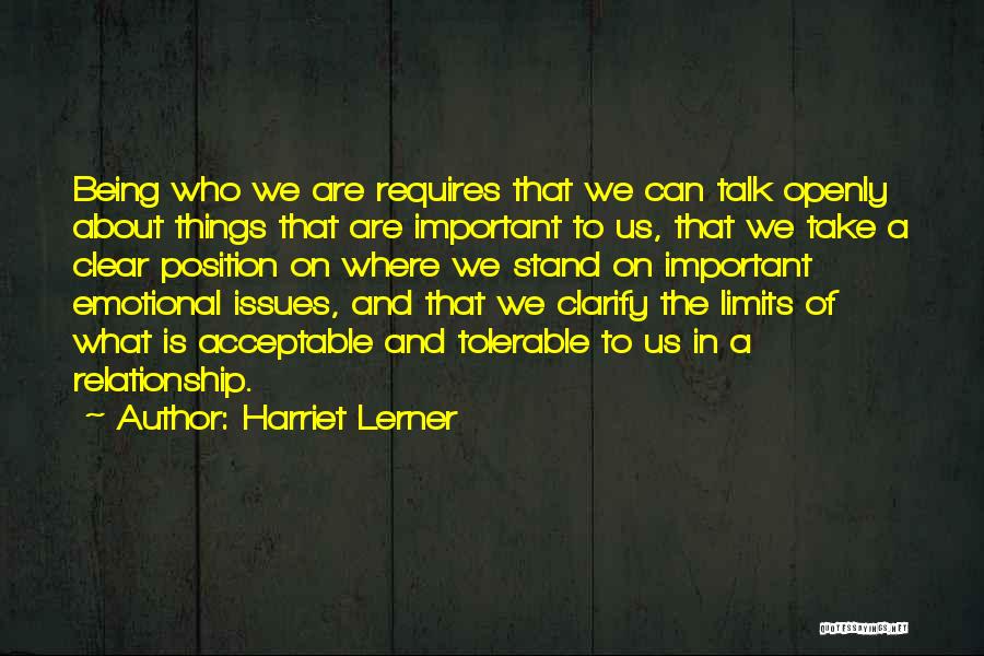 Harriet Lerner Quotes 1863534