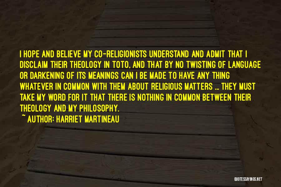 Harriet Martineau Quotes 888101