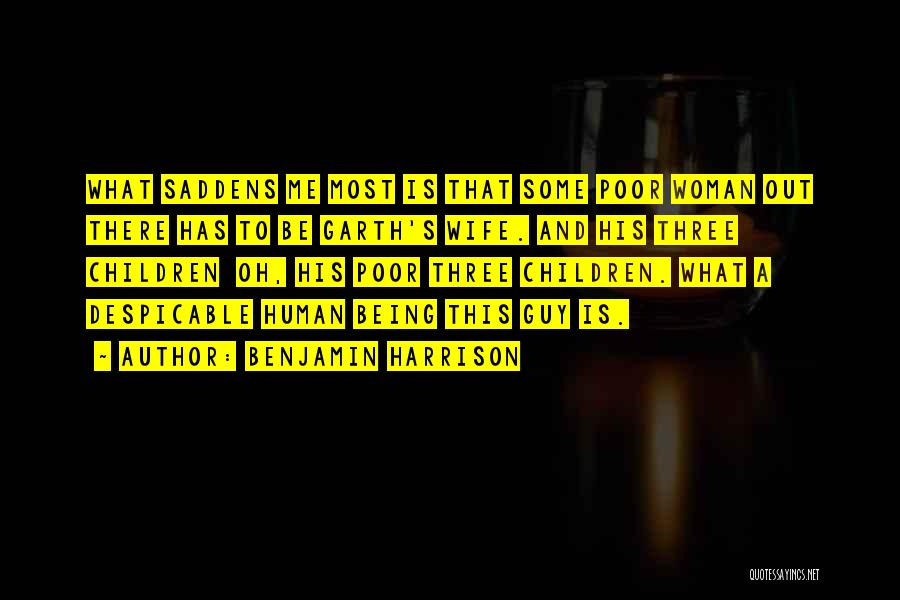 Harrison Quotes By Benjamin Harrison