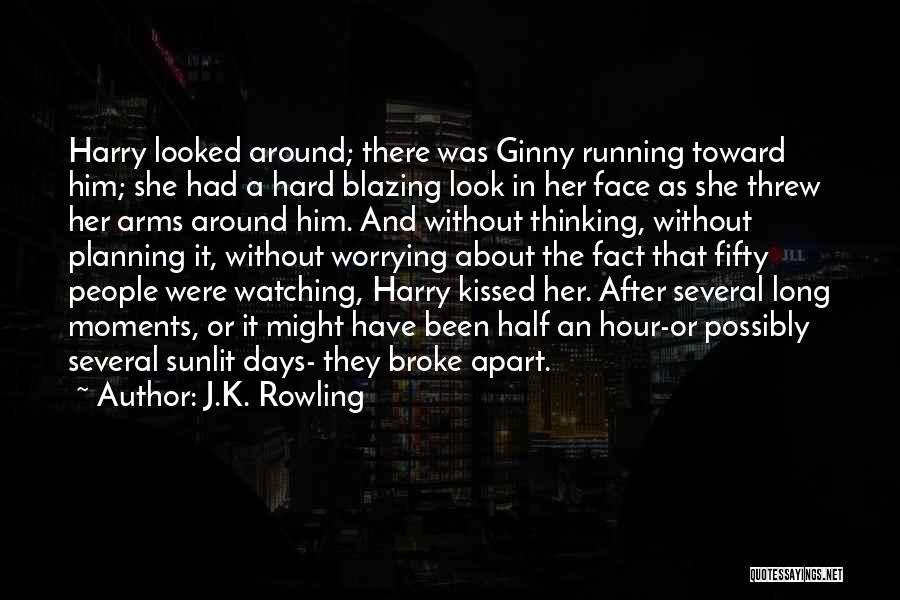 Harry And Ginny Quotes By J.K. Rowling