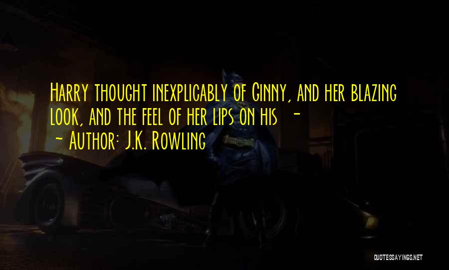 Harry And Ginny Quotes By J.K. Rowling