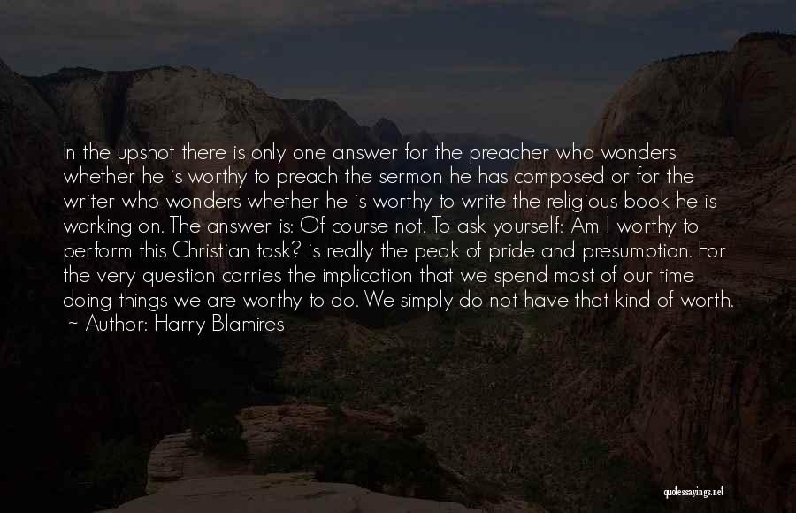 Harry Blamires Quotes 697478