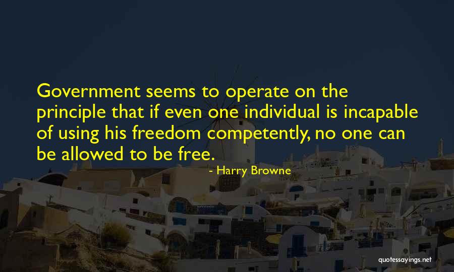 Harry Browne Quotes 1485584