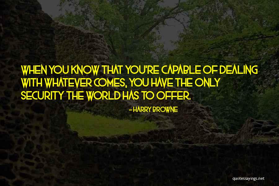 Harry Browne Quotes 990764