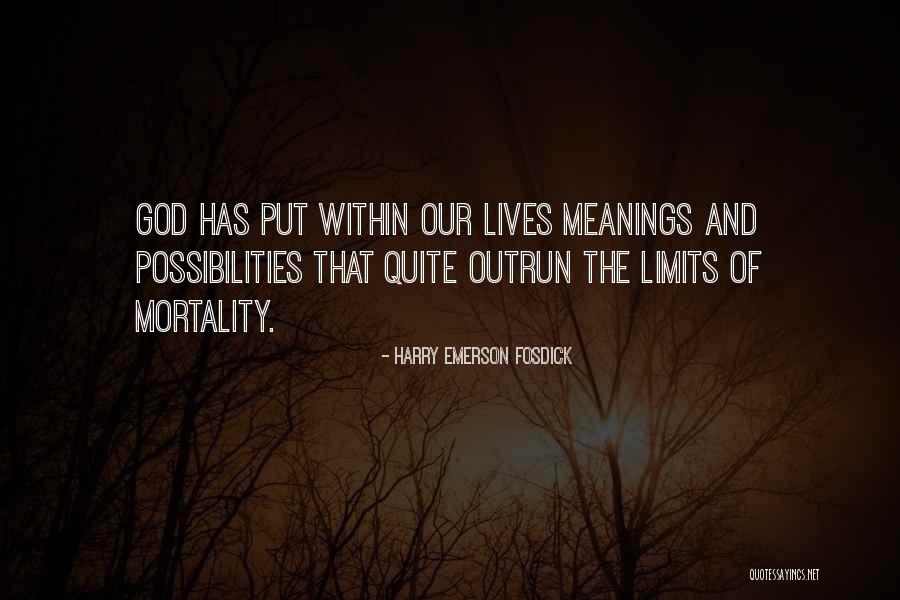 Harry Emerson Fosdick Quotes 408349