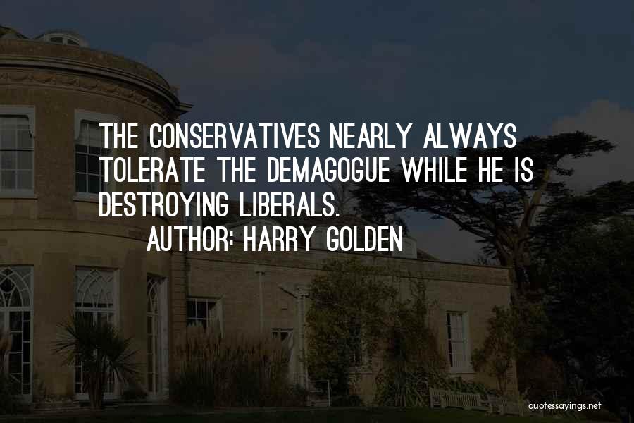 Harry Golden Quotes 1958339