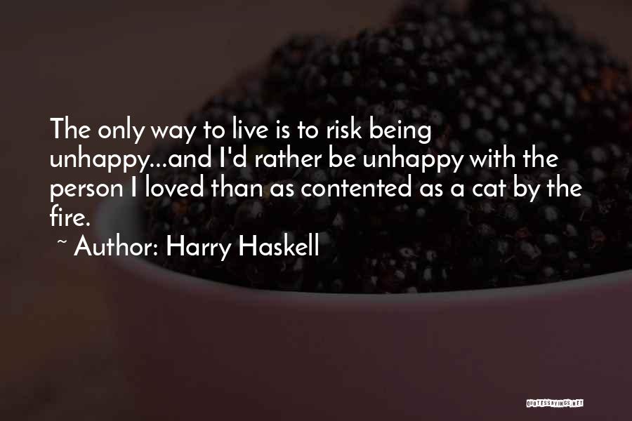 Harry Haskell Quotes 738725