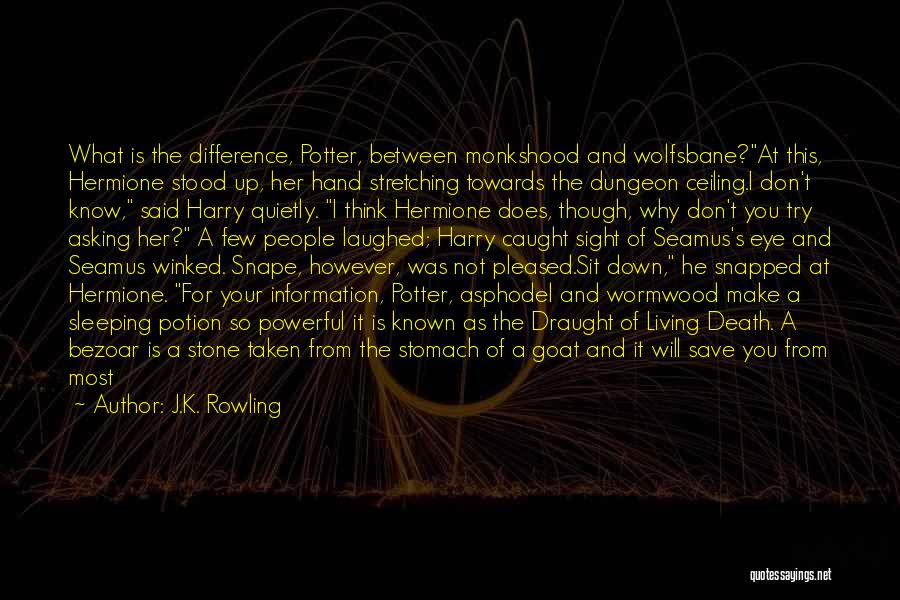 Harry Hermione Quotes By J.K. Rowling