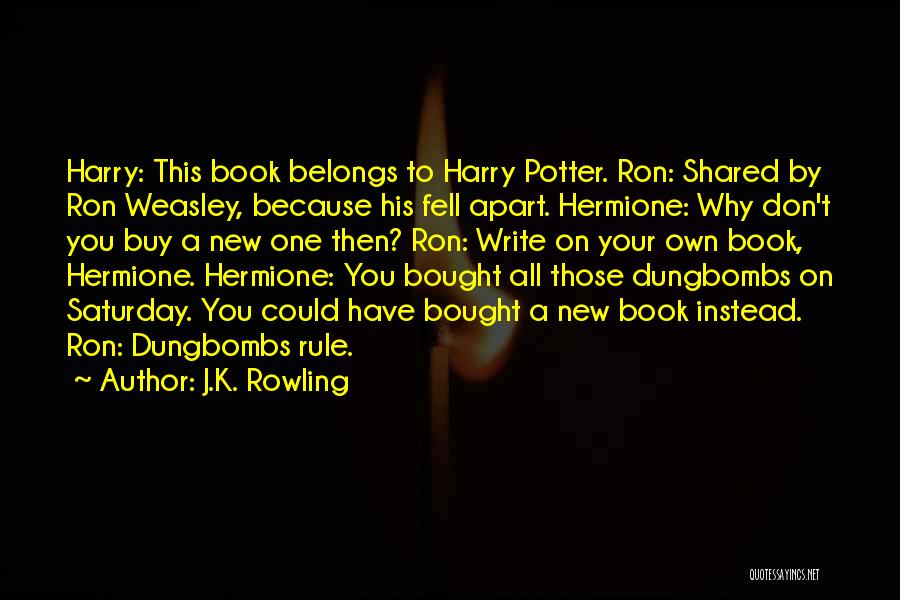 Harry Hermione Quotes By J.K. Rowling