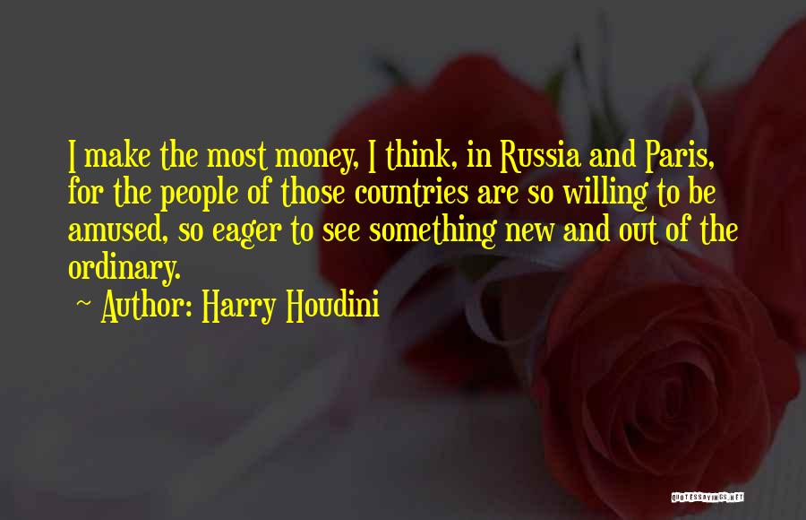 Harry Houdini Quotes 1623577